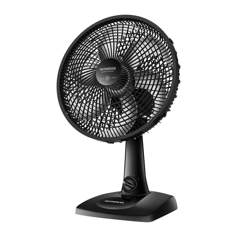 Ventilador de Mesa Mondial 6 Pás Vsp-30-b