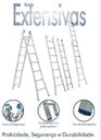Ver imagem 6 de Escada Extensiva 3 Em 1 Aluminio 2 X 11 - 22 Degraus Alumasa