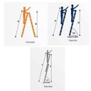 Ver imagem 3 de Escada Extensiva 3 Em 1 Aluminio 2 X 7 - 14 Degraus Alumasa