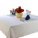 Ver imagem 2 de Toalha de Mesa 8 Lugares Festa e Sala de Jantar Oxford Lisa 2,80m x 1,40m:Branco