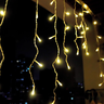 Cascata 300 Lâmpadas Led - Pisca Natal 7 Metros:branco Quente - 3