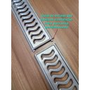 Ver imagem 4 de Ralo Pluvial 10x100 com Suporte - Escovado(2 Ralos de 50cm)- Znubi Grelhas & Cia