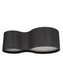 Ver imagem 1 de Lustre Plafon Violão Madeira 85cm Preto