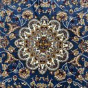 Ver imagem 5 de Tapete Persa Royal Azul 100x150cm Fio Acetinado - Ideal para Quarto e Sala