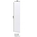 Ver imagem 3 de Painel Lateral de Fechamento para Cozinha 49cm 100% MDF Americana Branco HP - Henn