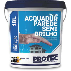 Resina Acquadur Parede Semi Brilho 18l