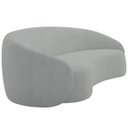 Ver mais imagens de Kit Sofá 3 Lugares 200cm e 2 Poltronas Orgânica Luxo Recepção Amore Bouclé - Adj Decor