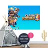clash royale adesivo parede painel em quarto AP2437 - 1