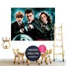 Painel Decorativo Harry Potter Hp0 Painel em Quarto Decoração de Festa Ap2933 - 1
