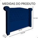 Ver imagem 4 de Cabeceira de Cama Box Estofada Sienna 90 Cm Solteiro Suede