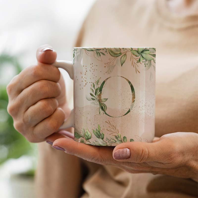 Caneca Letras Iniciais O Verde - 2