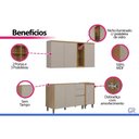 Ver imagem 5 de Cozinha Completa 4 Peças 6 Portas Allure CZ694 Gris Linea