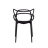 Kit 4 Cadeiras de Jantar Cozinha Area Gourmet Externa Allegra Preta - 5