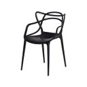 Ver imagem 2 de Kit 4 Cadeiras de Jantar Cozinha Area Gourmet Externa Allegra Preta