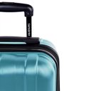 Ver imagem 4 de Mala de Viagem Media Expansível em Policarbonato Samsonite Fiero Cadeado Tsa e Rodas Duplas Azul