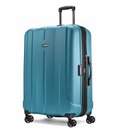 Ver imagem 1 de Mala de Viagem Media Expansível em Policarbonato Samsonite Fiero Cadeado Tsa e Rodas Duplas Azul