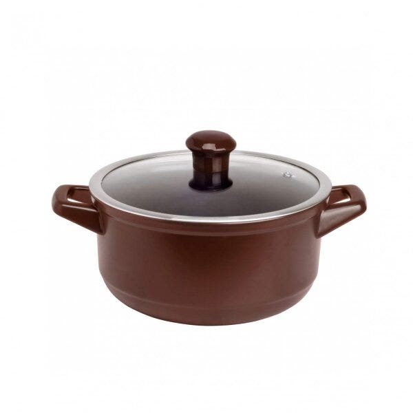 Caçarola Cerâmica Duo 22cm 3,2 Litros Ceraflame | MadeiraMadeira