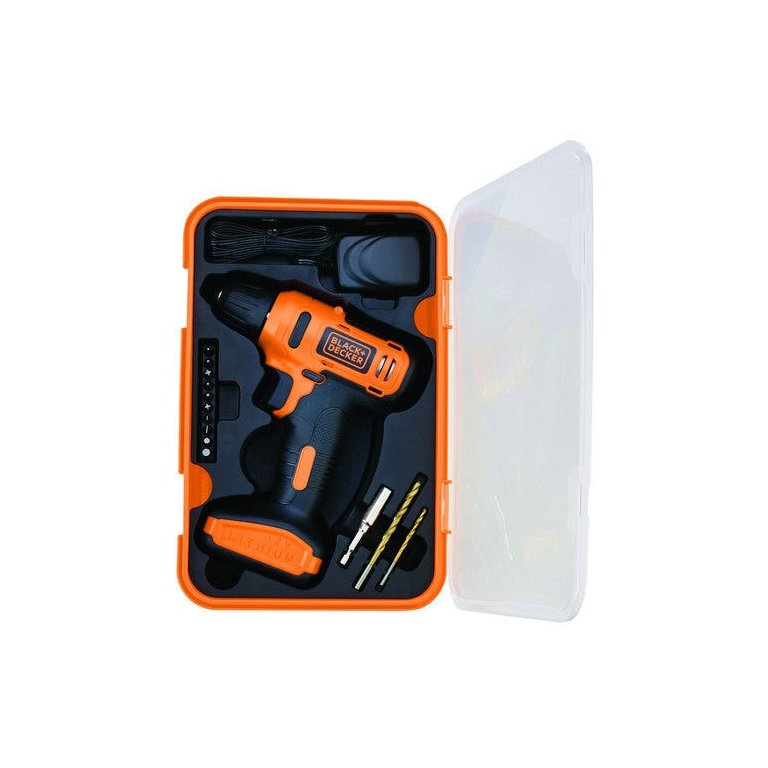 Furadeira e Parafusadeira 12V C/13 Acess + Caixa Ld12Sp-Br - Black & Decker