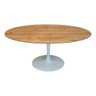 Mesa Jantar Tulipa Saarinen Oval 198x 122 Cm Madeira - 3