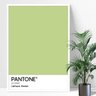 Quadros decorativo arte pantone verde alface - 1
