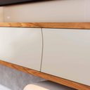 Ver imagem 4 de Home Suspenso Egeu Off White Matte/freijó para Tv até 65” - Colibri