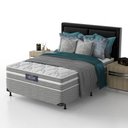 Ver imagem 7 de Conjunto Box Casal Mola Ensacada Prodormir Vegas Comfort (138x188x46cm)