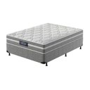 Ver imagem 1 de Conjunto Box Casal Mola Ensacada Prodormir Vegas Comfort (138x188x46cm)