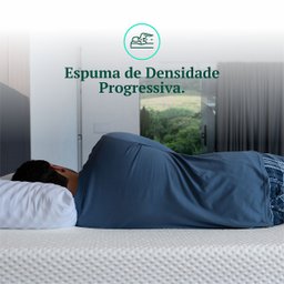 Colchão Casal 100% Espuma D45 25x138x188 Keiko Colchões - 10