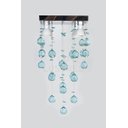 Ver imagem 1 de Lustre Acrílico Para Quarto Sala Vai Montado Base 20x20cm