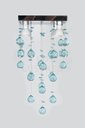 Ver imagem 1 de Lustre Acrílico Para Quarto Sala Vai Montado Base 20x20cm