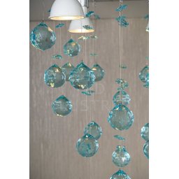Lustre Acrílico Para Quarto Sala Vai Montado Base 20x20cm - 4