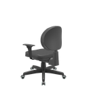 Ver imagem 3 de Cadeira Executiva Back System Operativa c/ Braços Reguláveis Revestimento Couro com Costura Plaxmeta
