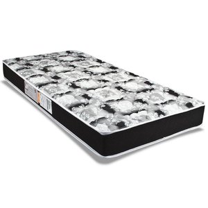 Colchão Solteiro Luckspuma Espuma D28 Celebrity Black (88x188x14) -