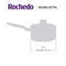 Panela Robusta Ø16cm com Tampa de Vidro 5861034961 - Rochedo - 7