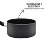 Panela Robusta Ø16cm com Tampa de Vidro 5861034961 - Rochedo - 3