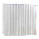 Ver imagem 3 de Cortina 3 Metros Voal Linho com Forro Varão 3x2,7m Branco