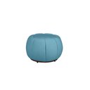 Ver imagem 5 de Kit Poltrona + Puff Decorativo Concha Veludo Azul Tiffany