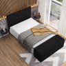 Cabeceira Cama Box Casal King 195 Cm Roma W01 Couríssimo Preto - Lyam - 2