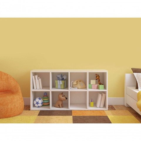 Organizador Infantil Milli 2 Portas MDF 120cm Woodcore