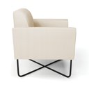 Ver imagem 4 de Poltrona Base X Industrial Preto Marisa Corino D03 - D’Rossi