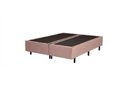 Ver imagem 1 de Base Box Queen Bipartido Suede Rosé