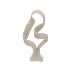 Escultura Decorativa em Poliresina Bege 38cm 19486 Mart