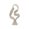 Escultura Decorativa em Poliresina Bege 38cm 19486 Mart - 1