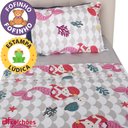 Ver imagem 4 de Jogo de Cama Solteiro Lençol Infantil 3 Peças Estampado BF Colchões