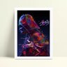 Quadro com moldura star wars darth vader branca - 1