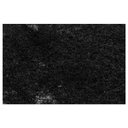 Ver imagem 2 de Tapete Sala Veludo Cortado Shaggy 1,00 x 1,50 M Preto Sultan