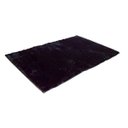 Ver imagem 1 de Tapete Sala Veludo Cortado Shaggy 1,00 x 1,50 M Preto Sultan
