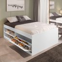 Ver imagem 1 de Cama De Casal Box Sapateira Moal Branco