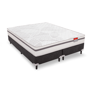 Conjunto Box Queen Molas Ensacadas Comfort 158x198x62 Reconflex