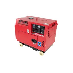 Gerador Diesel 5 KVA Trifásico 127/220V MDGT-5000ATS Motomil - 1